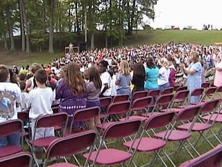 Historic Crusade Ministries crowd photograph